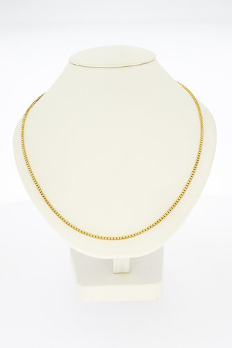 Venezianer Halskette aus 14 Karat Gold - 42,5 cm