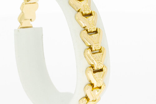 18 Karat Gelbgold Vintage Armband - 18,3 cm