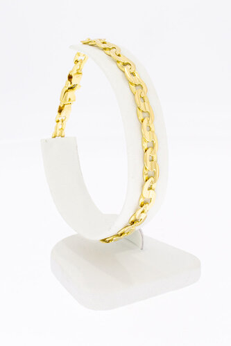 Königsarmband 750 Gelbgold - 20,3 cm