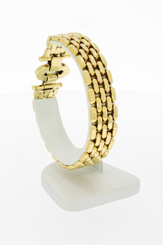 Stäbchen armband 14 Karat Gold - 19,8 cm