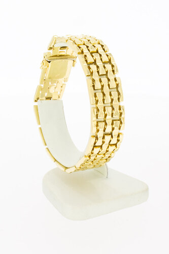 Vintage Goldbarren Armband 14 Karat - 19,3