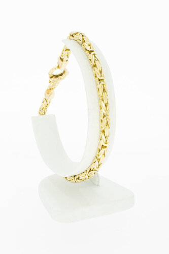 Königsarmband 14 Karat Gold - 22,7 cm