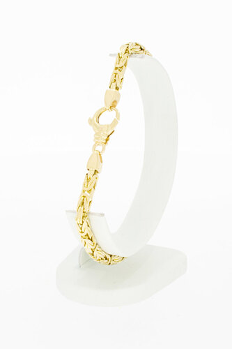 Königsarmband 14 Karat Gold - 22,7 cm
