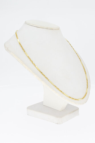 585 Gold Falkenauge Halskette - 43,1 cm