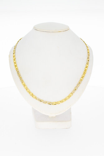 Falkenauge Goldkette 14 Karat - 47,8 cm