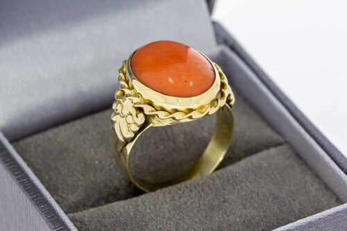 14 Karat Vintage Goldring - 17,4 mm