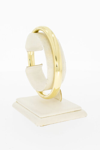 Gold Armreif 14 Karat (60,3 x 53,2 mm)