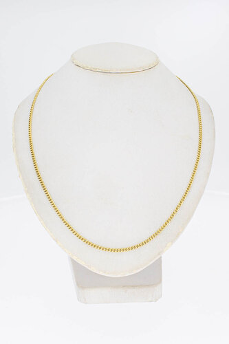 14 Karat Goldene Gourmet Halskette - 43,2 cm