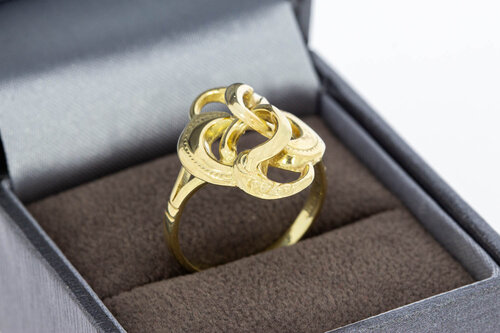 Vintage Damenring 9 Karat Gold - 17,5 mm