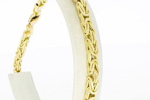 Byzantinisches Männer Armband 585 Gold - 24,7 cm