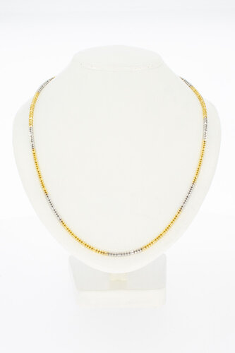 Fantasie Goldkette 18 Karat - 46 cm