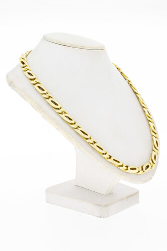 Falkenaugen Männer 585 Goldkette - 55,5 cm