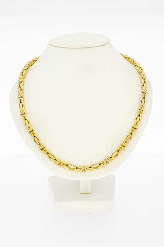 Byzantinische 585 Gold Kette - 80,5 cm
