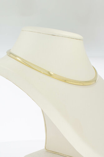 Omega 585 Gelbgold Halskette - 43 cm