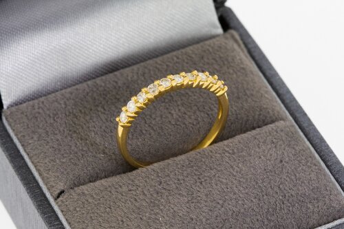 18 Karat Diamant Vorsteckring - 15,8 mm