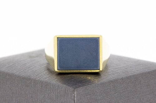 Herren Siegel Ring 585 Gold - 19,5 mm