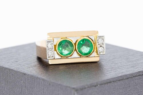 14 Karat Pinky Edelstein Ring - 16 mm
