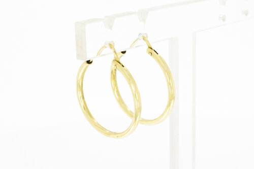 Ohrringe 14 Karat Gelbgold - 23 mm