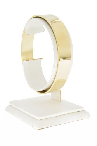 Breite Armreif 585 Gold - 62,5 x 55,5 mm 