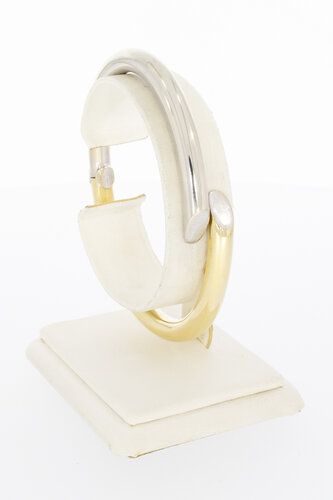585 bicolor Gold Armreif  61,3 mm x 49,4 mm