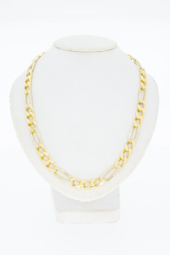 18 Karat Figaro Männerkette - 59,6 cm