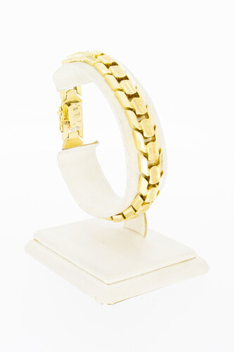 14 Karat Stäbchen Goldarmband - 18,5 cm
