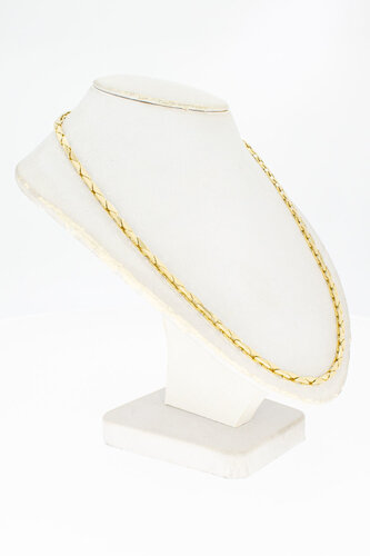14 Karat Goldene Halskette - 45,4 cm