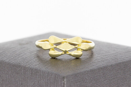14 Karat Vintage Goldene Ring - 18,3 mm