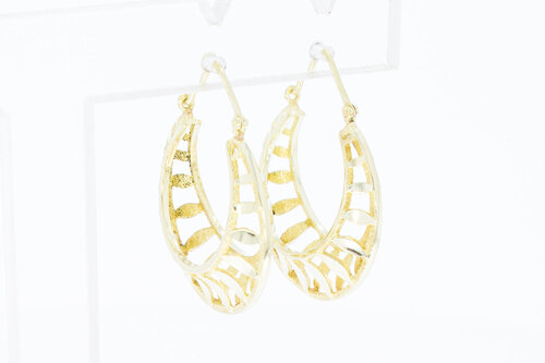 14 Karat Gold Damen Ohrhänger - 23,2 mm