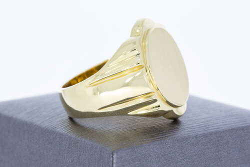 Herren Siegelring 14 Karat Gold - 21 mm