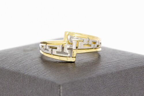 Bicolor Ring 14 Karat Gold - 18,9 mm