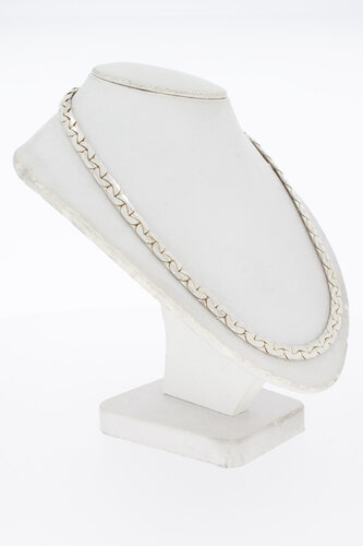 Silberne Panzerkette (925) - 42,5 cm