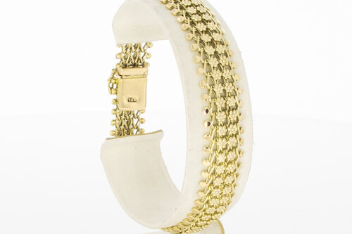 Damen Goldarmband 14 Karat - 19 cm