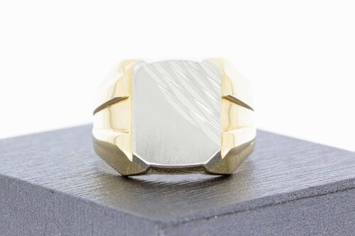 14 Karat Goldene Herren Ring - 21,2 mm