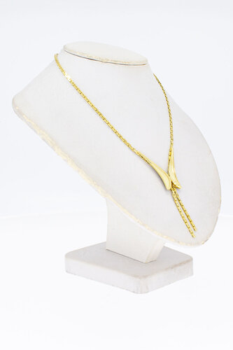 14 Karat Gold Damen Halskette - 42 cm
