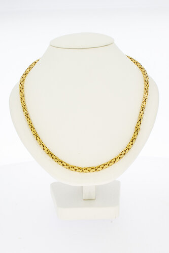 Byzantinische Königskette 18 Karat Gold - 70 cm Byzantinische Königskette 18 Karat Gold - 70 cm