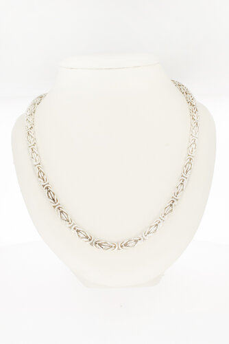 Silberne Königskette (925) - Länge 56 cm