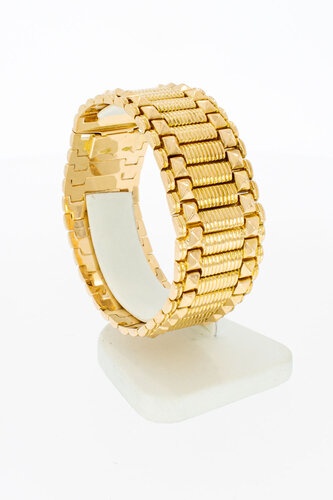 Breites Armband 18 Karat Gold - 18,9 mm