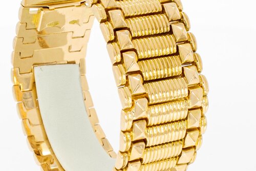 Breites Armband 18 Karat Gold - 18,9 mm