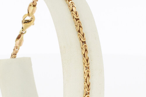 585 byzantinisches Goldarmbändchen - 19,6 cm