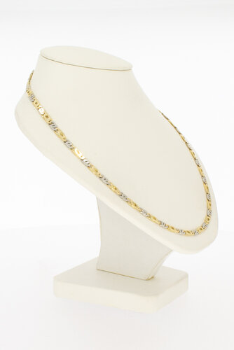 585 Gold Figaro Halskette - 61,5 cm