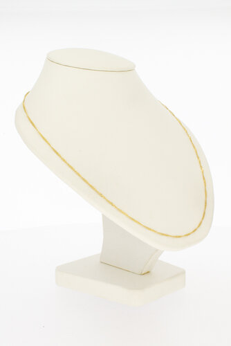 14 Karat Panzer Halskette - 50,2 cm 14 Karat Panzer Halskette - 50,2 cm