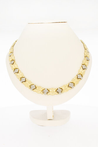 Halskette 585 bicolor Gold - 46,5 cm