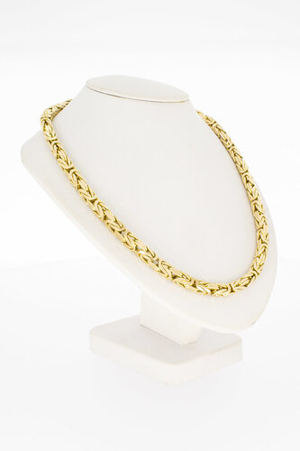 Byzantinische 585 Gold Königskette - 54 cm