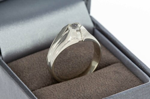 750 Gold Pinky Herrenring - 18,9 mm