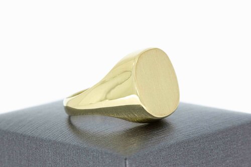 14 Karat Herren Siegel Ring - 19.4 mm
