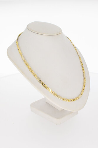 Falkenauge Damenhalskette 585 Gold - 42,7 cm