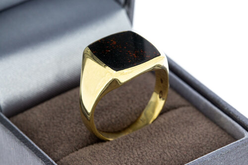 Männer Siegelring 14 Karat Gelbgold - 19,7 mm