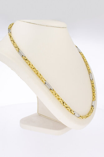 Byzantinische Männerkette 18 Karat Gelbgold - 74 cm