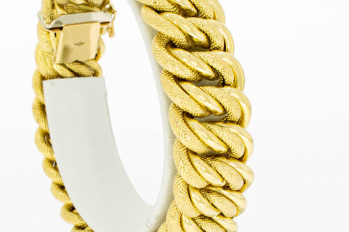 Breites Armband 18 Karat Gold - 20,1 mm